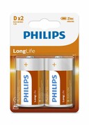 Philips Bateria R20 1.5V (2 SZT BLISTER) AZPHIUB20R20L2B