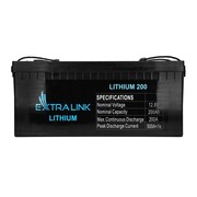 Extralink Akumulator LiFePO4 200AH 12.8V BMS EX.30479 AZEXTUAZ0030479