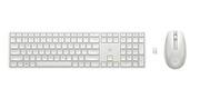 HyperX Zestaw klawiatura i mysz 650 bezprzewodowy biały 4R016AA#ABB UKHPXRZSB00003C