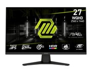 MSI Monitor MAG 274QF X24 27 cali LED/FHD/Flat/240Hz/czarny UPMSI027XSMF007
