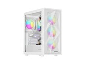 Natec Obudowa Genesis Diaxid 605 ARGB MIDI TOWER USB-C Biała KONATOD00000034