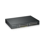 Zyxel Przełącznik GS1900-24EP-EU0101F 24xGbE L2 12xPoE Rack 130W NUZYXSZ24P90005