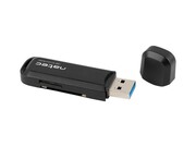 Natec Czytnik kart pamięci Scarab 2 SD/Micro SD, USB 3.0 Czarny AMNATCU00000013