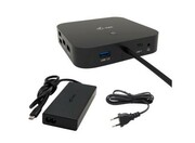 i-tec Stacja dokująca USB-C HDMI Dual DP Docking Station Power Delivery 100 W + i-tec Universal Charger 100 W AYITCS000000067