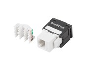 Lanberg Moduł keystone gniazdo beznarzędziowy RJ45 - LSA UTP kat.5e 180 stopni do puszki montażowej AKLAGFK00000009