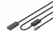 Digitus Kabel przedłużający aktywny USB-C - USB-A, USB 3.2 Gen1 5Gbps, 10m AKASSPU00000004