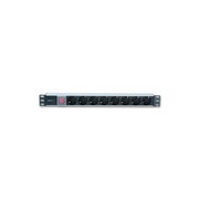 Techly Listwa zasilająca Rack 19 cali 1U 250V/16A, 8xSCHUKO, 3m ALTEYZD00100488