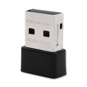 Qoltec Ultraszybki bezprzewodowy mini adapter USB Wi-Fi | standard AC | 650Mbps NKQOLWWUM050664