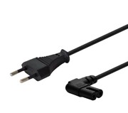 Savio Kabel zasilający 2pin, C7 kątowy męski, 3m, CL-144 AKSAOKZSAVCL144