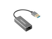 Natec Karta sieciowa Cricket USB 3.0 - RJ-45 1Gb na kablu NKNATP1PU000003