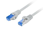 Lanberg Patchcord kat.6a S/FTP CCA 1.5m szary AKLAGKSP6000161