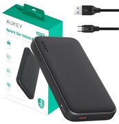 AUKEY PB-Y46P PowerBank 10000mAh 20W 2xUSB kabel USB-C AZAUKUAPPBY46P0