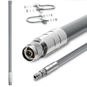 Qoltec Antena LoRa | 12dBi | dookólna | zewnętrzna | włókno szklane | 868 MHz | 1.5m NUQOLANTZ057053