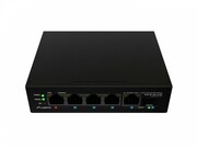 Lanberg Przełącznik Light ILFE-4P-1GE-1S-90 Light Industrial POE 1XBT 3AXT SFP + ETH DIN FAST Ethernet NULAGSW04000004