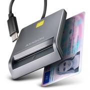 AXAGON CRE-SM3TC Czytnik kart identyfikacyjnych USB-C, 1.2m kabel AMAXNCUCRESM3TC