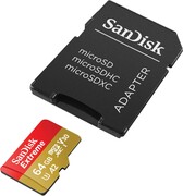 SanDisk Karta pamięci Extreme microSDXC 64GB 170/80 MB/s A2 V30 U3 SFSANMDG64XAH17