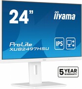 IIYAMA Monitor 24 cale XUB2497HSU-W2 IPS, HDMI, DP, 2x2W, 2xUSB, Pivot, HAS(150mm) /5y/ UPIIY024XSB97W2