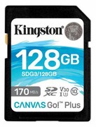 Kingston Canvas Go! Plus SD 128GB (170R/90W) (SDG3/128GB) - zdjęcie 1