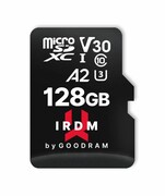 GOODRAM IRDM 128GB MICRO CARD UHS I U3 A2 + adapter IRDM 128GB MICRO CARD UHS I U3 A2 adapter GOODRAM