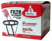 METROX Filtr do kawy stały 1x4 Nylon Filtr do kawy stały 1x4 Nylon METROX