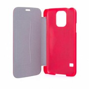 Etui Folio RanaCase do Samsung Galaxy S5 czerwone metaliczne Folio Case Rana for Galaxy S5 red metallic Xqisit