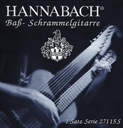 Hannabach (659087) 2717 struna do gitary basowej (typu Schrammel) - Es7 posrebrzana, owinięta