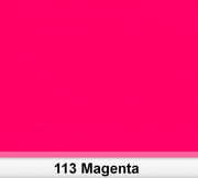 Lee 113 Magenta filtr barwny folia - arkusz 50 x 60 cm