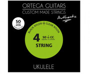 Ortega UKA-SO Clear Nylon Authentic struny do ukulele sopranowego 24-26