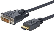 MicroConnect HDM192411.8 kabel HDMI - DVI-D M-M Cable 1.8m, HDMI Type A - DVI-D 24+1 M-M - WYPRZEDAŻ