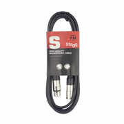 Stagg SMC3 przewód mikrofonowy 3m XLR/XLR