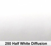 Lee 250 Half White Diffusion 1/2 filtr folia - arkusz 50 x 60 cm