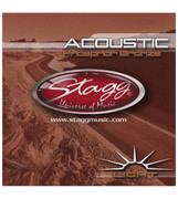 Stagg AC1254BR struny do gitary akustycznej 12-54