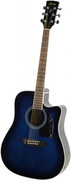 Ibanez PF 15 ECE TBS Transparent Blue Sunburst gitara elektroakustyczna B-STOCK