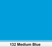Lee 132 Medium Blue filtr barwny folia - arkusz 50 x 60 cm