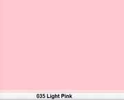 Lee 035 Light Pink filtr folia - arkusz 50 x 60 cm