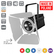 Flash Pro LED Fresnel Lantern ZOOM Mk2 300W 6w1 RGBWA+UV - reflektor teatralny B-STOCK / towar po zwrocie