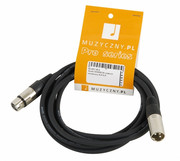 4Audio MIC 3m przewód mikrofonowy XLR-F - XLR-M