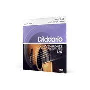 D'Addario EJ-13 struny do gitary akustycznej 80/20 Bronze 11-52
