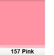 Lee 157 Pink filtr barwny folia - arkusz 50 x 60 cm