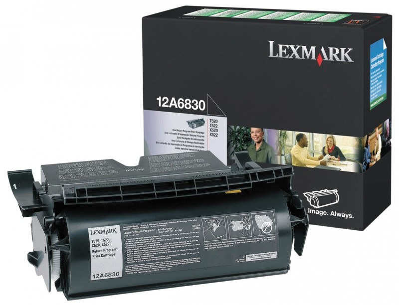 Toner Lexmark (12A6830) T52 - czarny