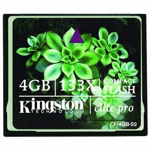 Karta pamięci Compact Flash Kingston Elite Pro 133x 4gb