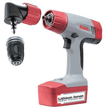 Akumulatorowa Wiertarko-Wkrętarka Kress 180 LIOS SET