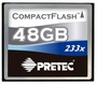 Karta pamięci Compact Flash Pretec 48GB 233x