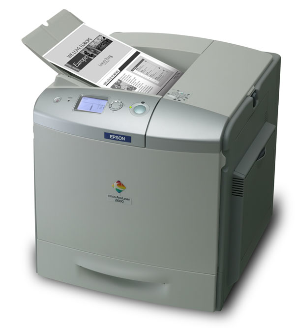 Kolorowa drukarka laserowa Epson AcuLaser 2600DTN
