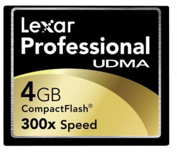 Karta pamięci Compact Flash Lexar 4GB 300x