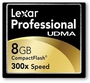 Karta pamięci Compact Flash Lexar 8GB 300x