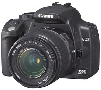 Lustrzanka cyfrowa Canon EOS 350D