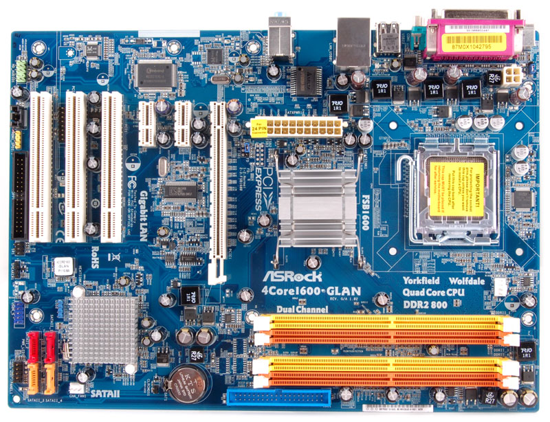 Płyta główna AsRock 4CORE1600-GLAN Intel P31/G31 775