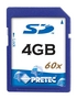 Karta pamięci SD Pretec 4GB HighSpeed 60x