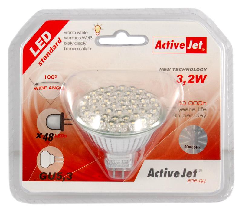 Żarówka LED ActiveJet AJE-W4853WW